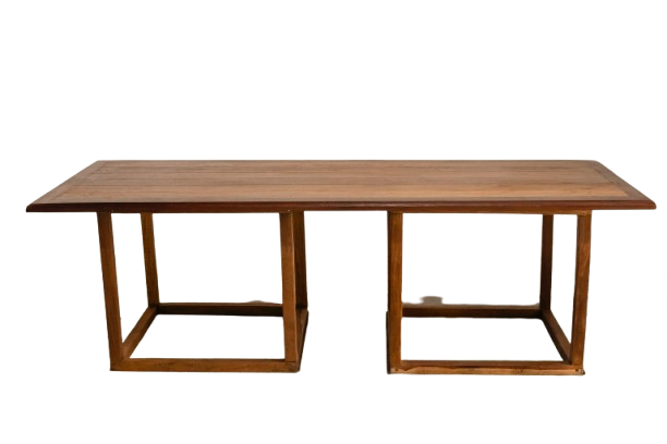 Mesa Demolição Base Cubo. - 2.50m L x 1.00m C - Galeria