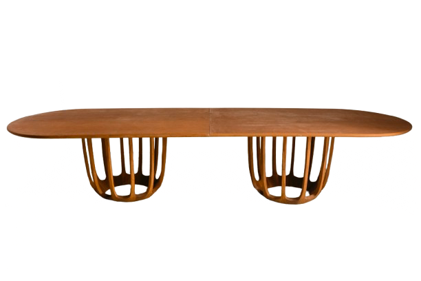Mesa Oval Jabaquara. - 4.0m L x 1.20m C - Galeria